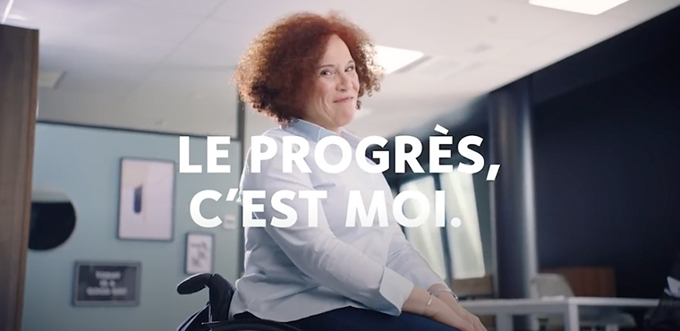 Campagne le progrès, c'est moi