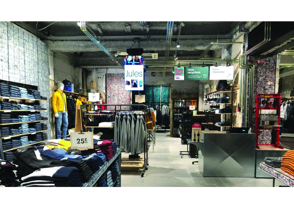 Intérieur magasin Jules