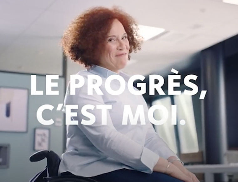 Campagne le progrès, c'est moi