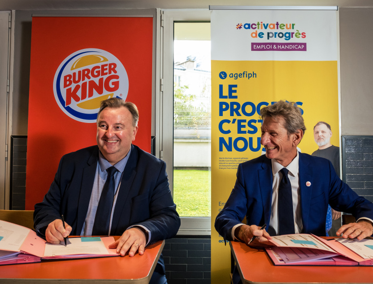 Burger King® France s’engage aux côtés de l’Agefiph