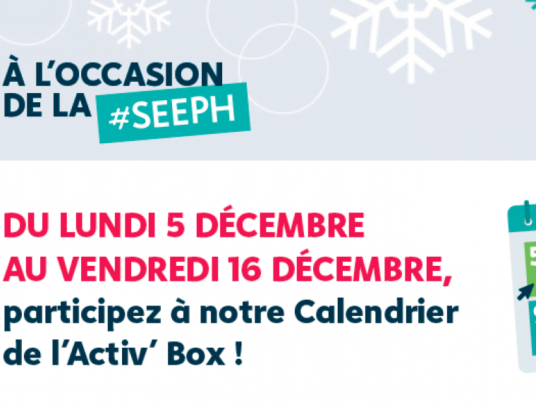 Calendrier de l'Activ Box