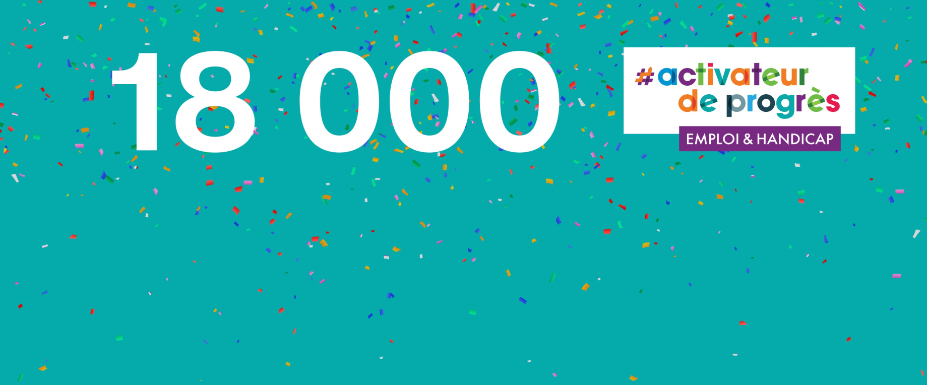 Bannière des 18 000 inscrits