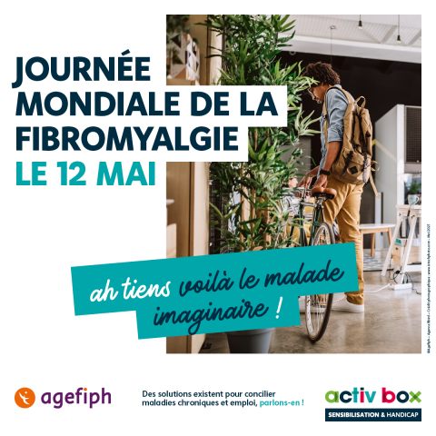 Journée mondiale de la fibromyalgie vignette réseaux sociaux