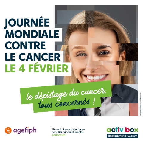 journée mondiale contre le cancer visuel réseaux sociaux 