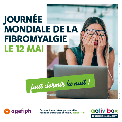 Journée mondiale de la fibromyalgie vignette réseaux sociaux