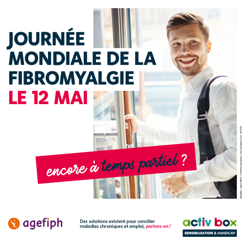 Journée mondiale de la fibromyalgie vignette réseaux sociaux