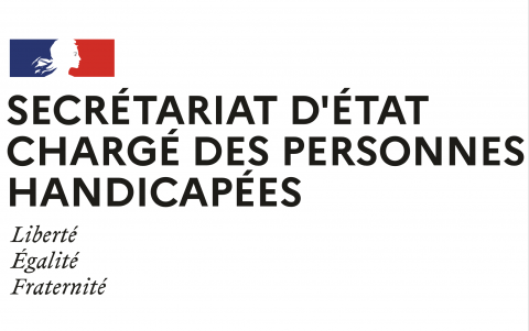 Logo secrétariat d'état chargé des personnes handicapées