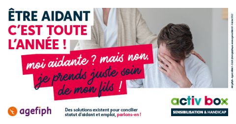 Etre aidant c'est toute l'année ! moi aidante ? mais non, je prends juste soin de mon fils !