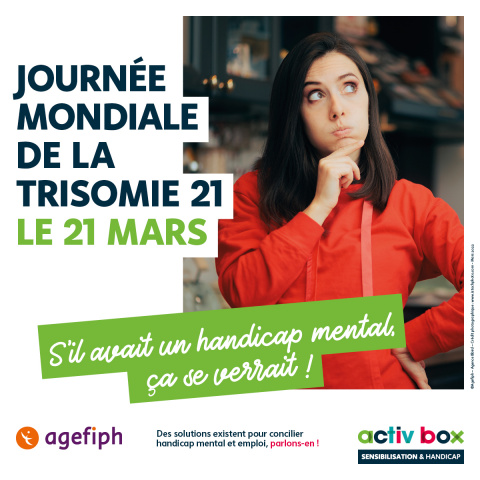 Journée mondiale de la Trisomie 21 le 21 mars - S'il avait un handicap mental, ça se verrait !