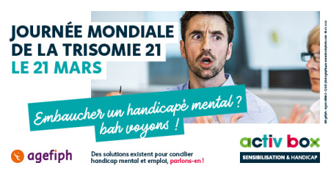 Journée mondiale de la Trisomie 21 le 21 mars - Embaucher un handicapé mental ? bah voyons !