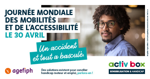 Journée mondiale des mobilités et de l'accessibilité le 30 avril un accident et tout a basculé