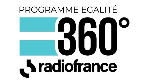 logo programme égalité 360° radiofrance