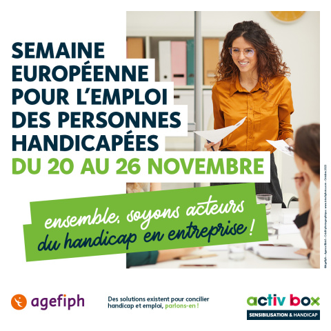 Ensembles, soyons acteurs du handicap en entreprise ! - carré