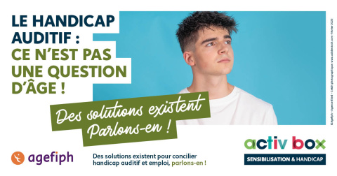 Visuel Handicap auditif : ce n'est pas une question d'âge