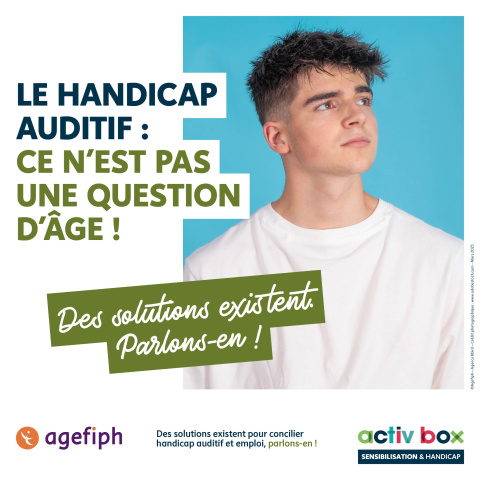 Visuel Handicap auditif : ce n'est pas une question d'âge