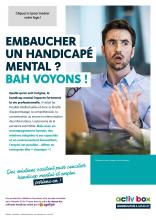 EMBAUCHER UN HANDICAPÉ MENTAL ? BAH VOYONS ! Quelle qu’en soit l’origine, le handicap mental impacte fortement la vie professionnelle. Il réduit les facultés intellectuelles et donc la faculté d’apprentissage, la compréhension, la concentration ou encore la mémorisation des informations. L’autonomie de la personne est limitée. Mais avec un accompagnement humain, des missions adaptées à ses capacités et un environnement bienveillant, l’emploi est possible… Même en entreprise dite « classique » !