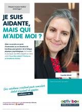 JE SUIS AIDANTE, MAIS QUI M'AIDE MOI ? Aider un proche en perte d'autonomie ou en situation de handicap peut générer de la fatigue physique, psychologique, de l'anxiété et provoquer des effets négatifs sur votre santé. Vous êtes aidant ? Parlez-en et bénéficiez d'aides. Des solutions existent pour concilier statut d'aidant et emploi, parlons-en ! activ box - sensibilisation et handicap Une production réalisée dans le cadre du réseau des référents handicap animé par l'agefiph