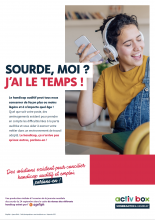 SOURDE, MOI ? J'AI LE TEMPS