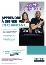 APPRENDRE À SIGNER EN CHANTANT...