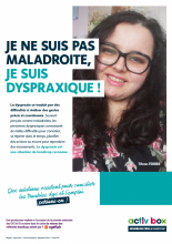 Je ne suis pas maladroite, je suis dysoraxique ! 