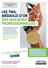 Les TMS médaille d'or des maladies professionnelles ! 