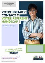 Votre premier contact ? Votre référent handicap ! - modifiable