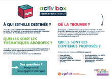 Activ'Box mode d'emploi 2024