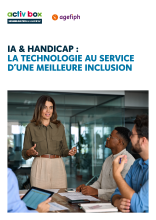 Visuel couverture du guide IA et handicap : la technologie au service d'une meilleure inclusion