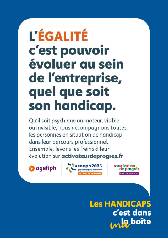 Affiche Egalité des chances